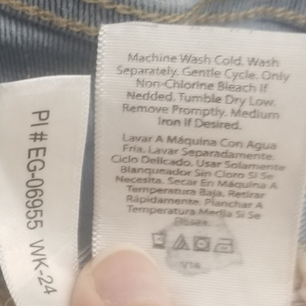 blue Wonder Nation straight sz 16 husky jeans - Picture 8 of 12